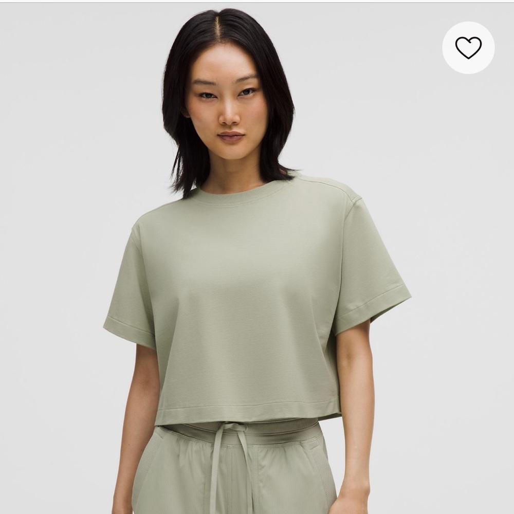 lululemon all yours organic cotton tee